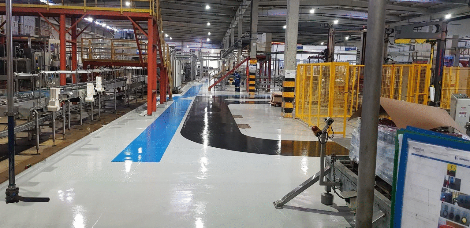 Construção e manutenção de um galpão industrial