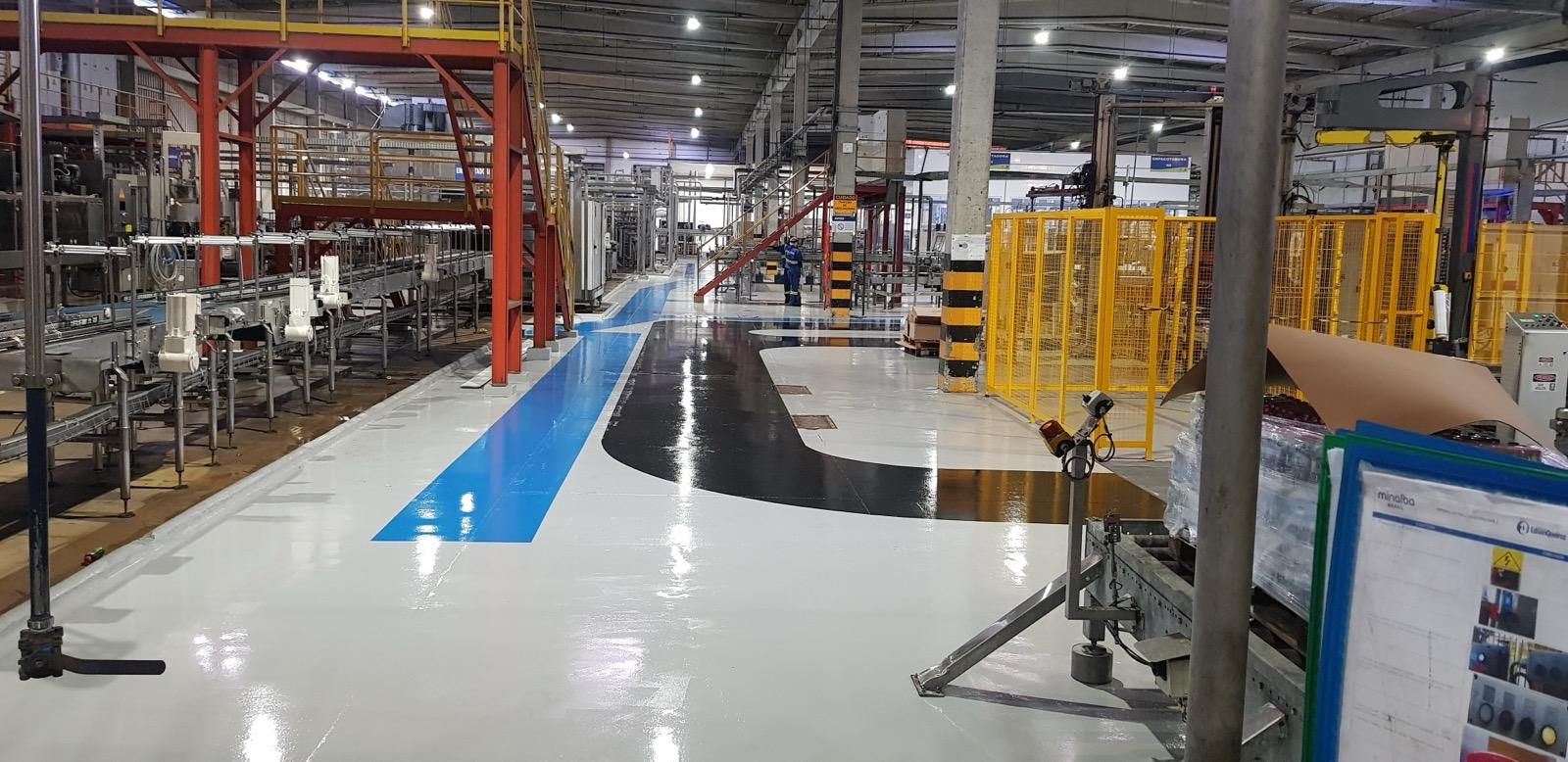 Construção e manutenção de um galpão industrial